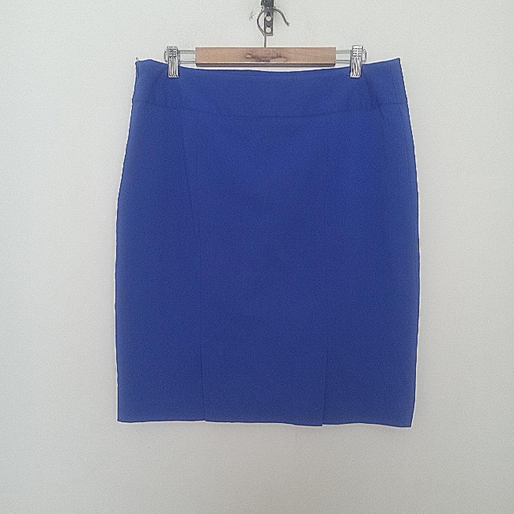 Liz Claiborne Royal Blue Pencil Skirt - Picture 2 of 8